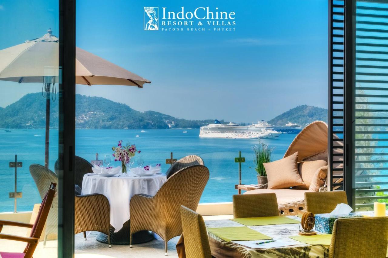 Indochine Resort And Villas - Sha Extra Plus Patong Exteriör bild View from the beach