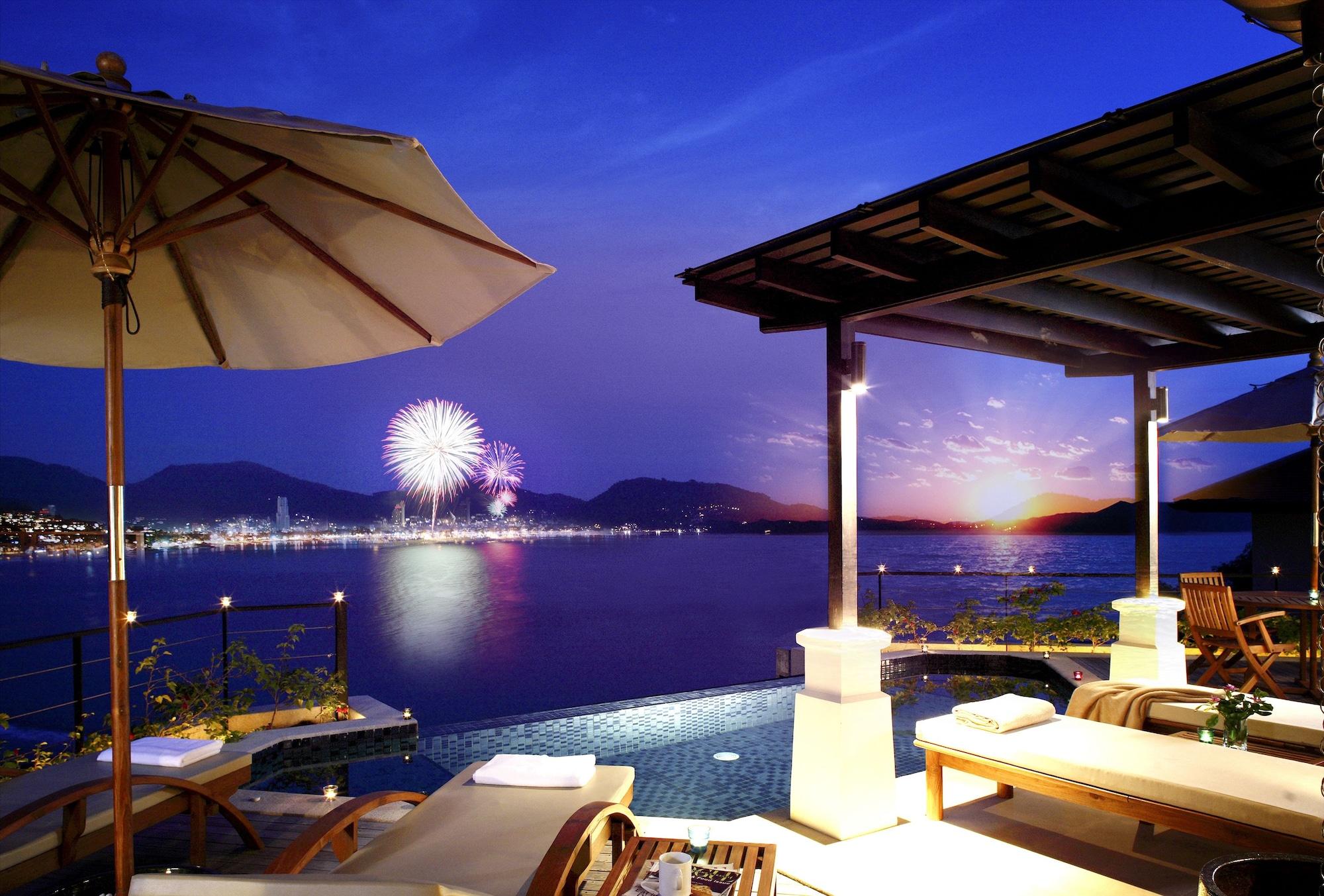 Indochine Resort And Villas - Sha Extra Plus Patong Exteriör bild View from the hotel