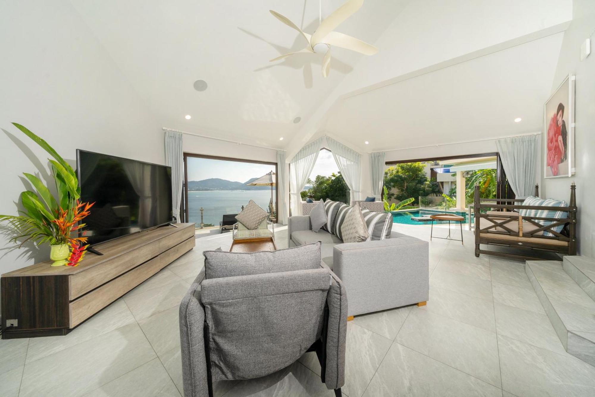 Indochine Resort And Villas - Sha Extra Plus Patong Exteriör bild Villa living room