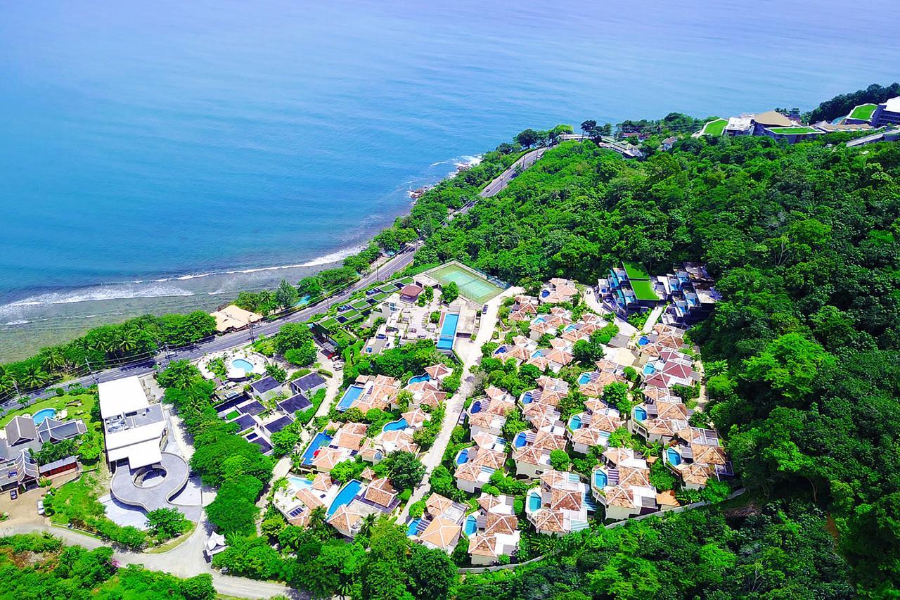 Indochine Resort And Villas - Sha Extra Plus Patong Exteriör bild Aerial view of the resort